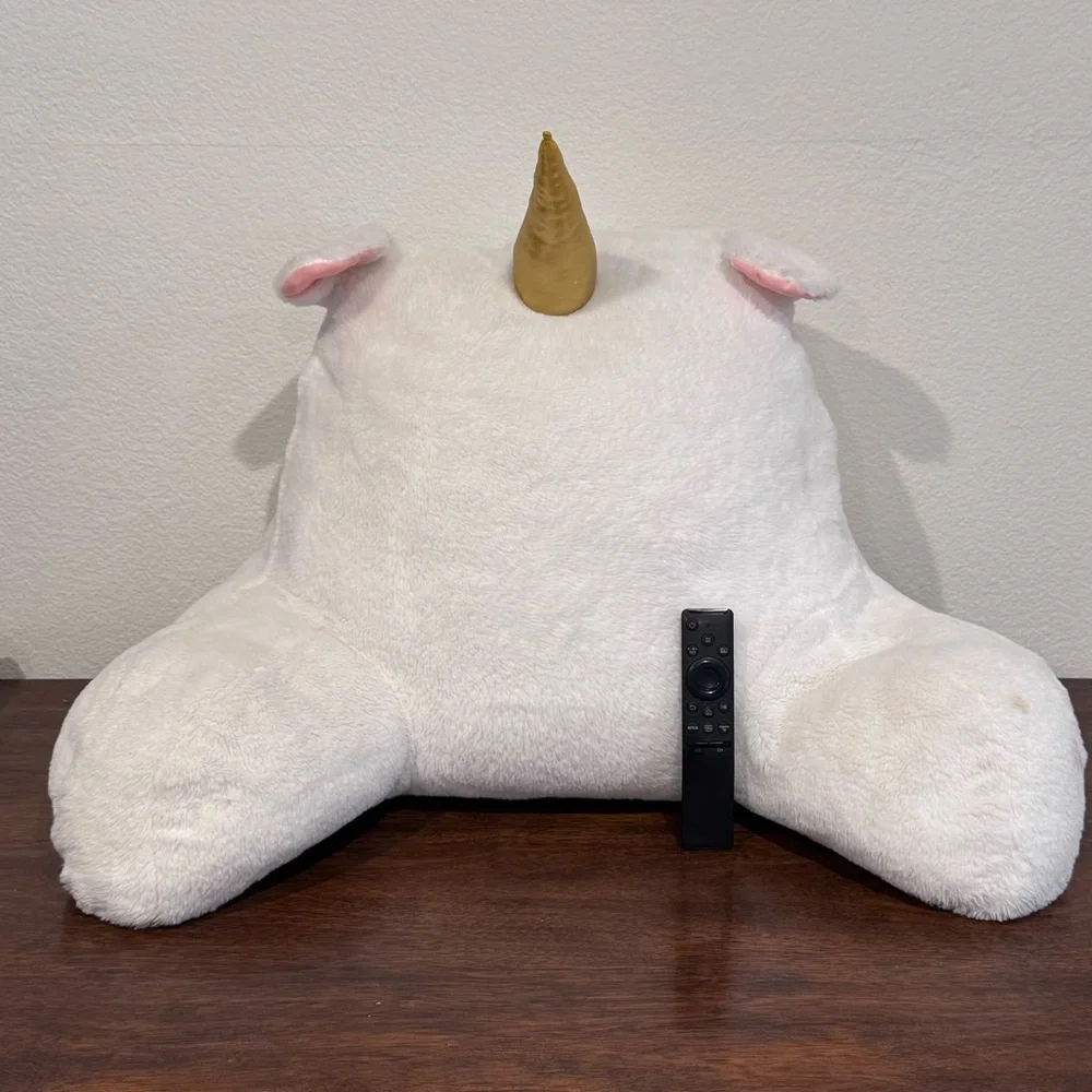Pillowfort Unicorn Backrest Pillow / Reading Pillow 20” x  19”